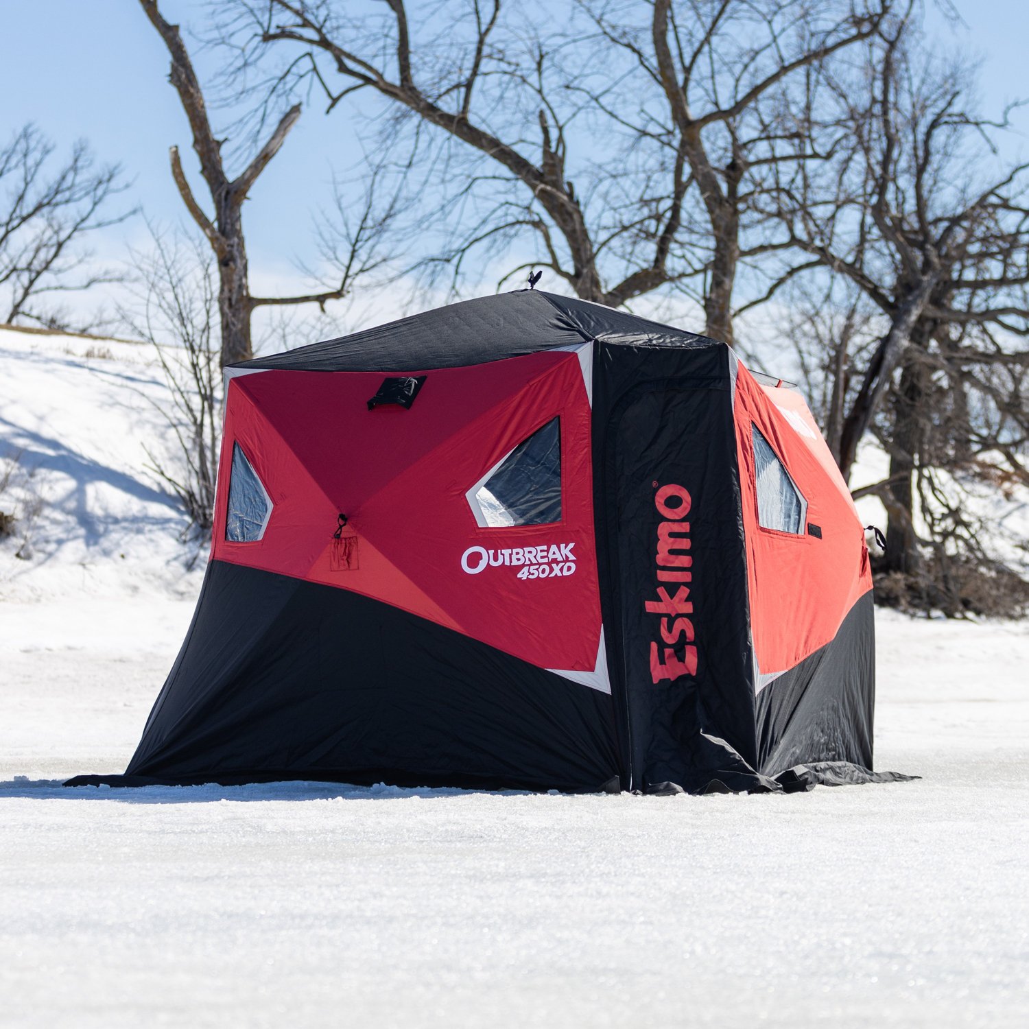 Eskimo Outbreak 450XD Insulated Wide Bottom Pop Up Portable Shelter - view number 7