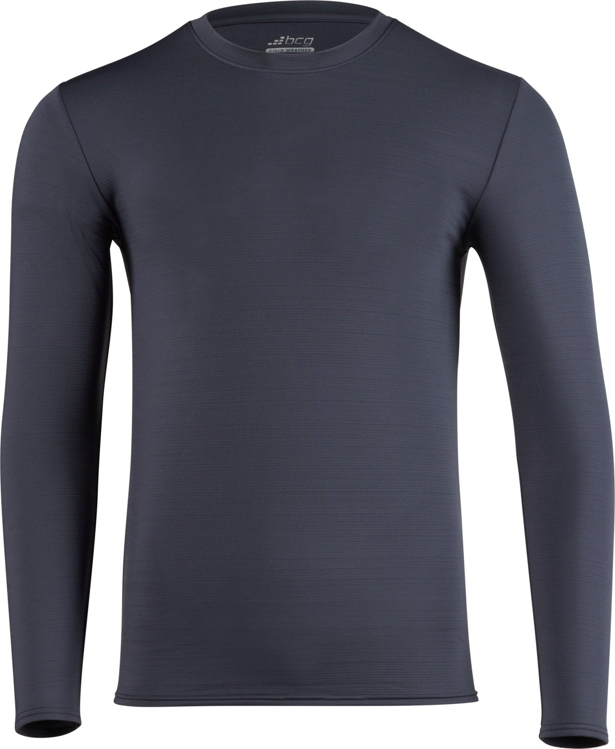 BCG Men's Cold Weather Long Sleeve Crew Shirt Academy