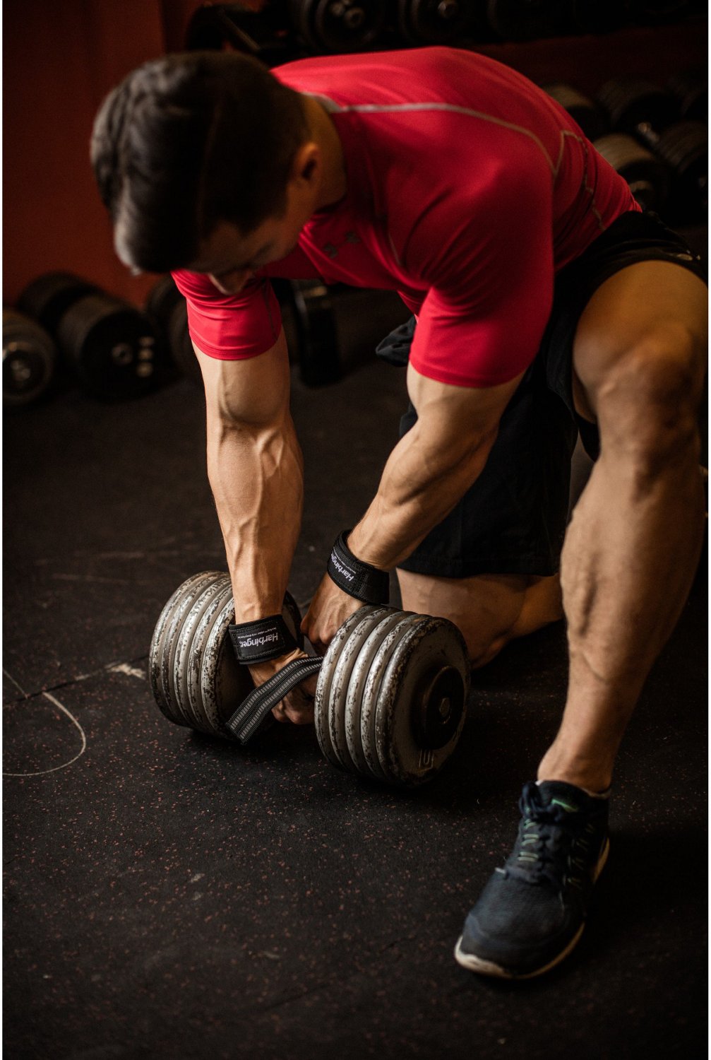 Harbinger Big Grip® No-Slip Padded Lifting Strap - view number 3