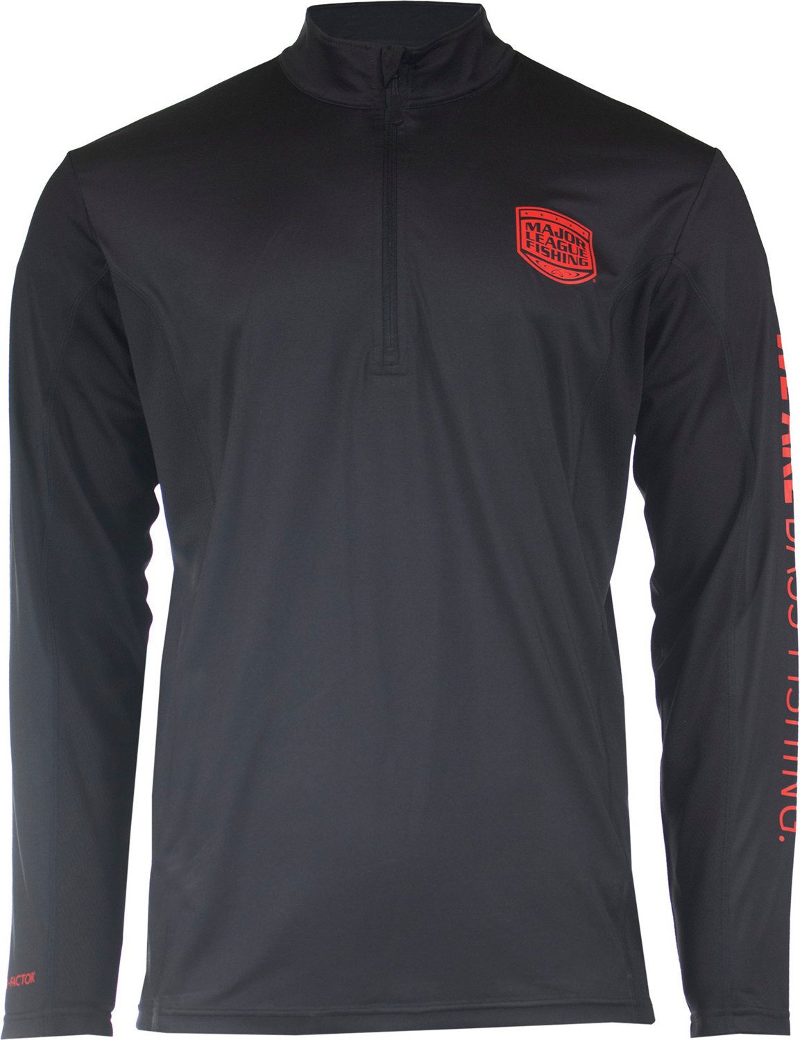 Major League Fishing Men's Solid Quarter Zip Performance Top - view number 2