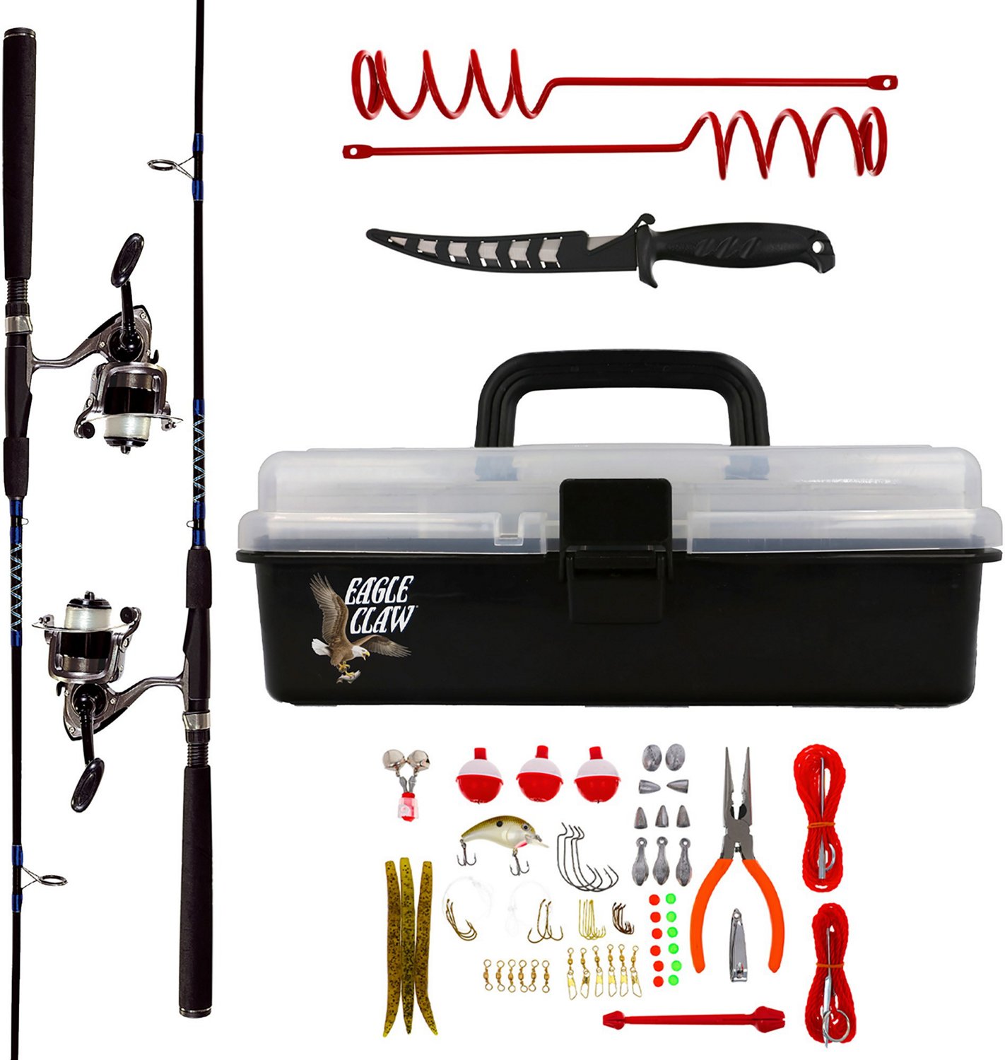 Eagle Claw Fishing Tackle Kits Fishing Gear 