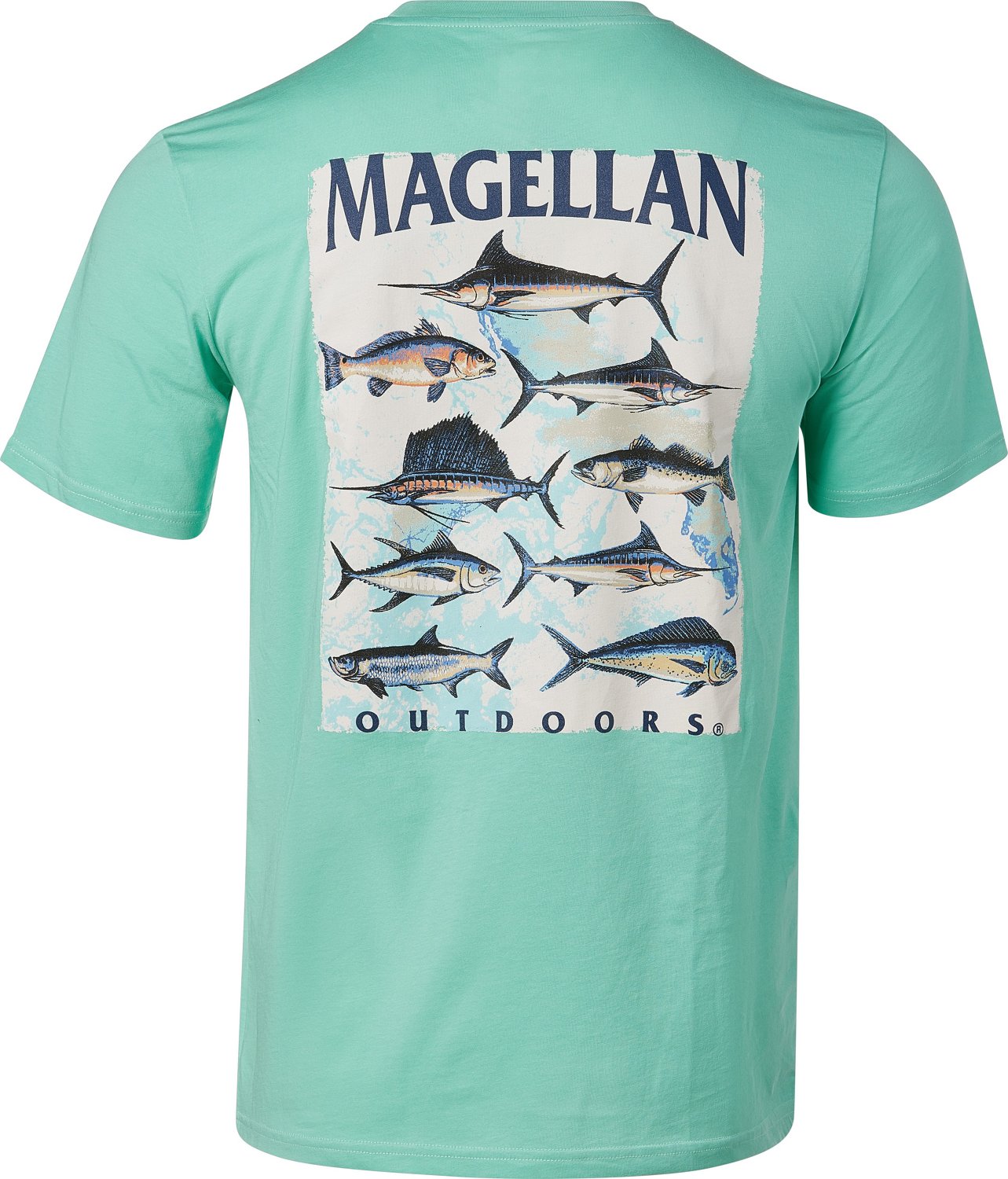 Magellan Men's Saltwater Collage T-shirt                                                                                         - view number 1