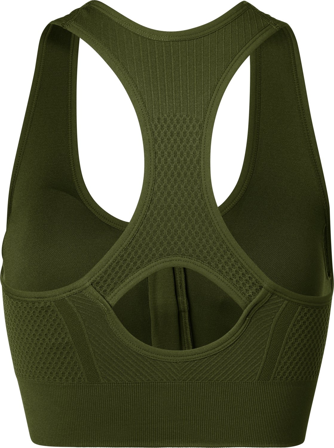 BCG Women's Seamless Zip Front Mid Impact Sports Bra                                                                             - view number 4