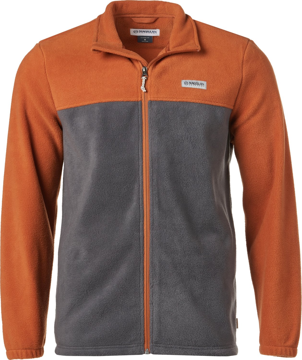 Magellan Outdoors Men’s Arctic Fleece Colorblock Jacket Academy