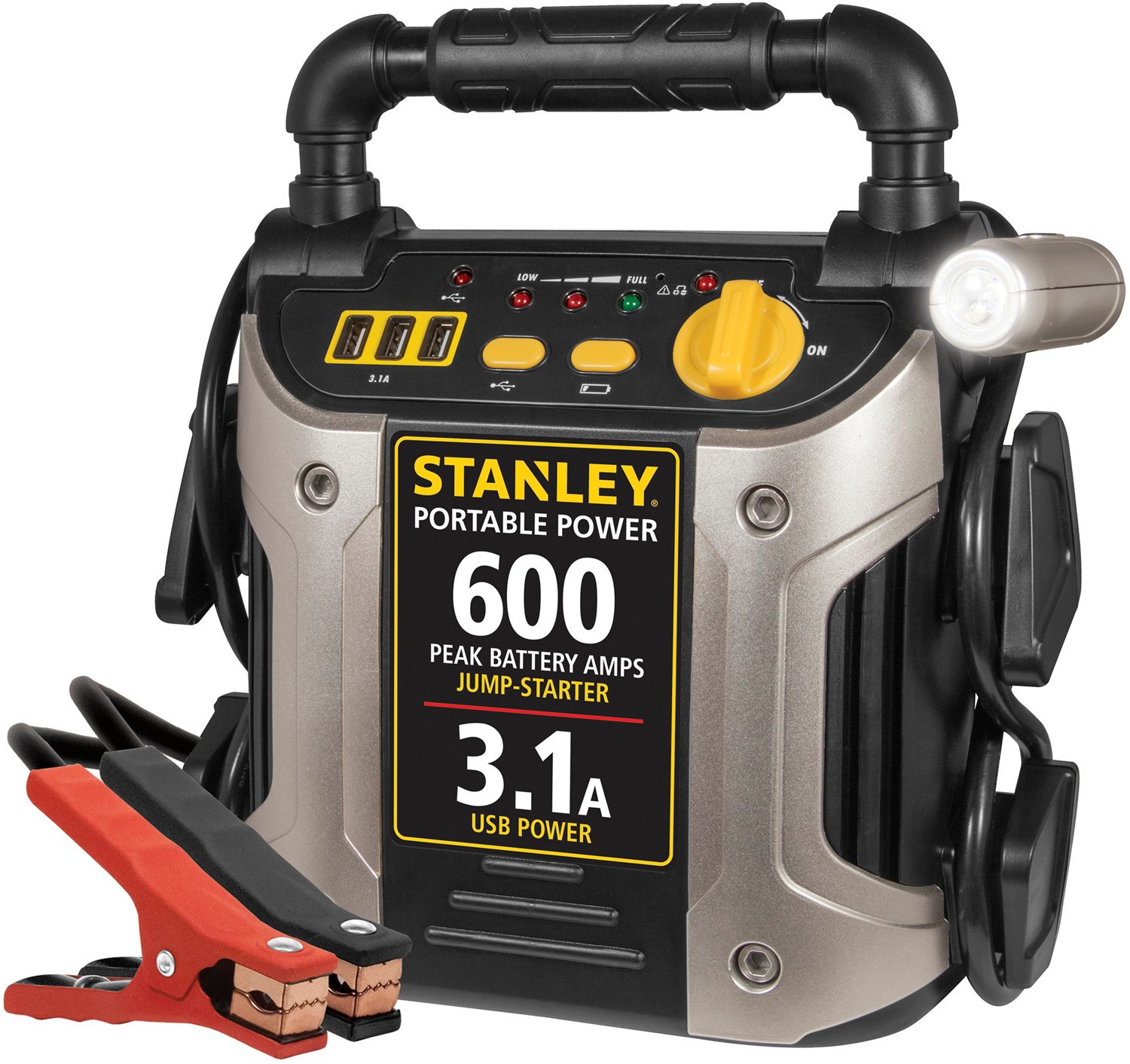Stanley JUMPiT 300 Instant/600 Peak Battery Amp Jump Starter Academy