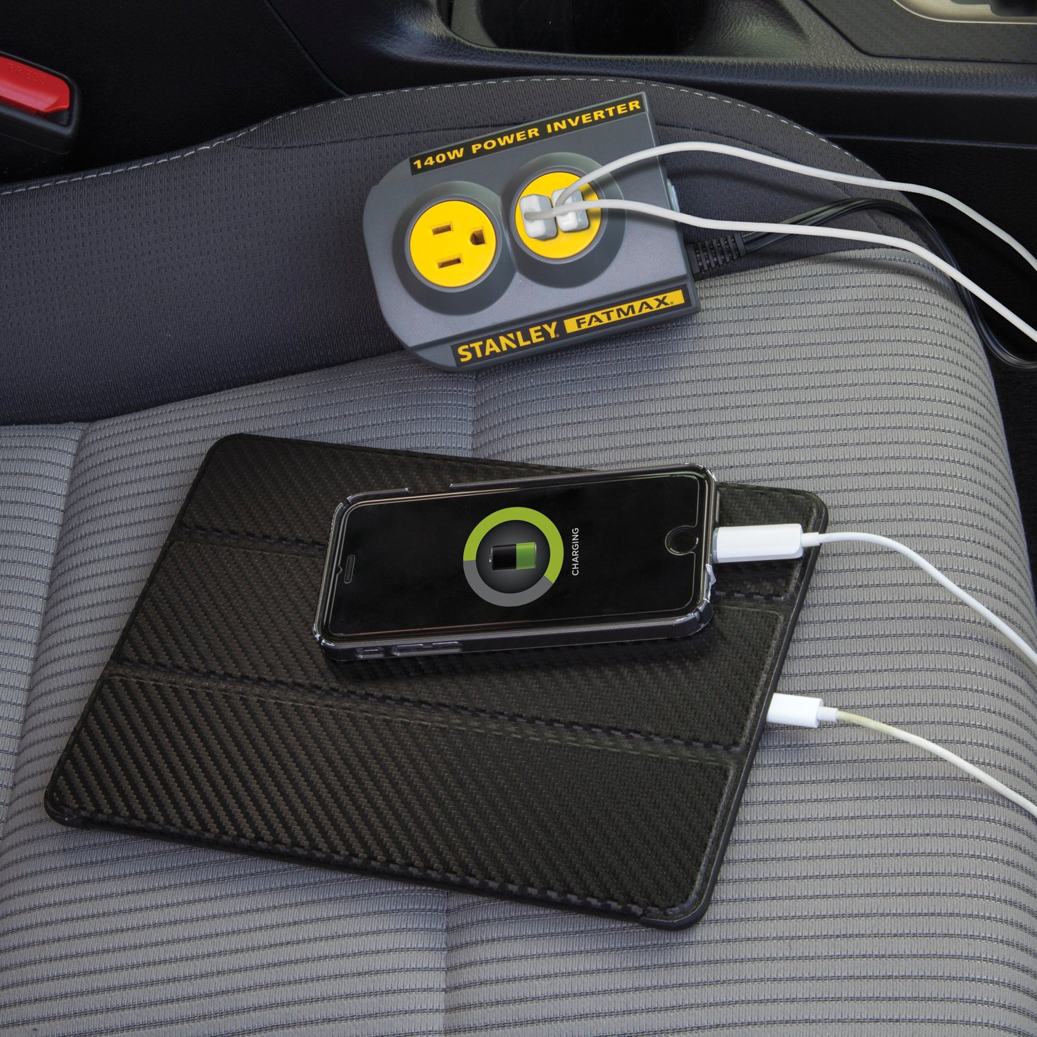 Stanley 140W Power Inverter                                                                                                      - view number 2