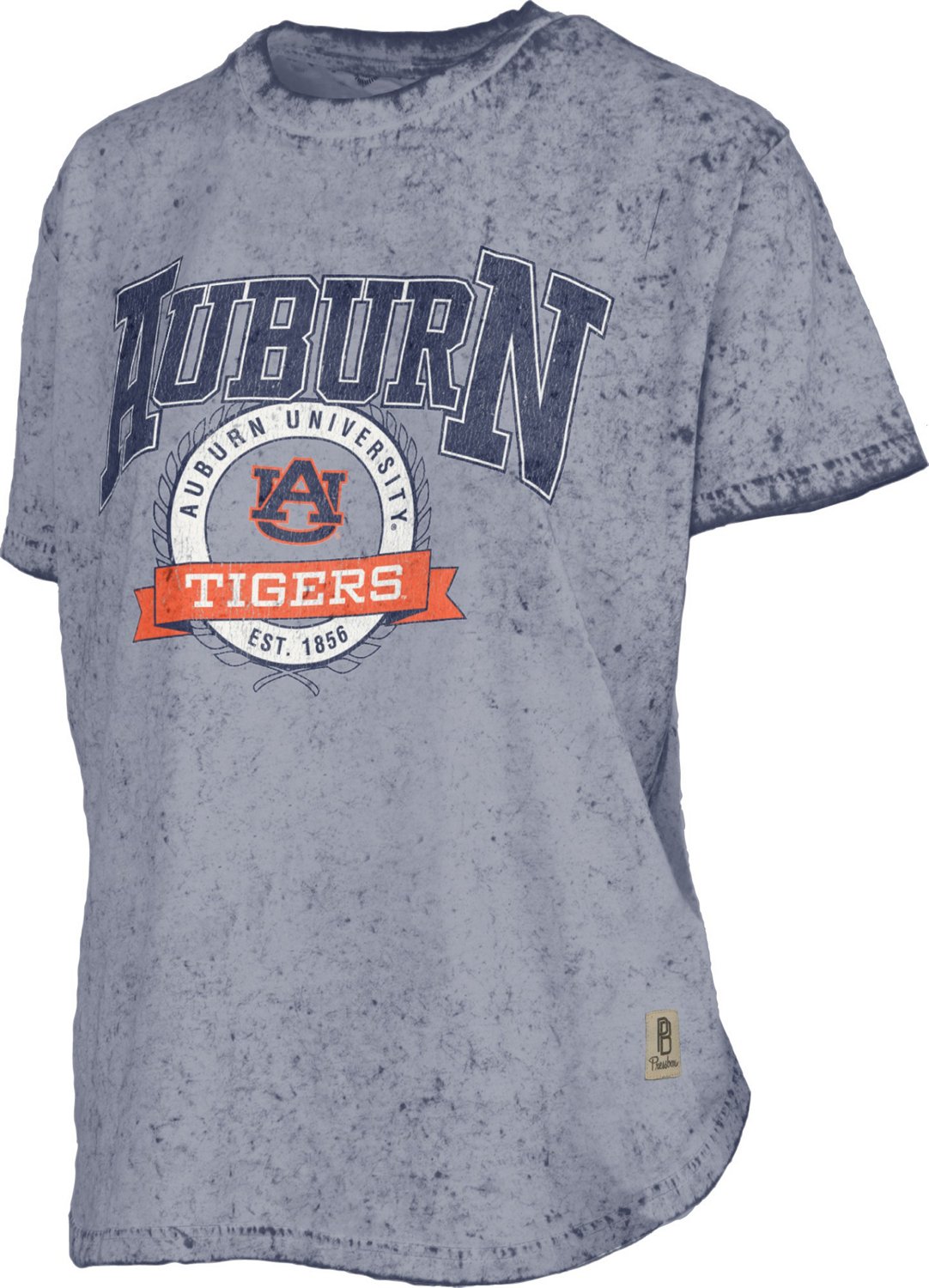 Three Square Women's Auburn University Sun Washed Gibraltar Cropped T-shirt - view number 1