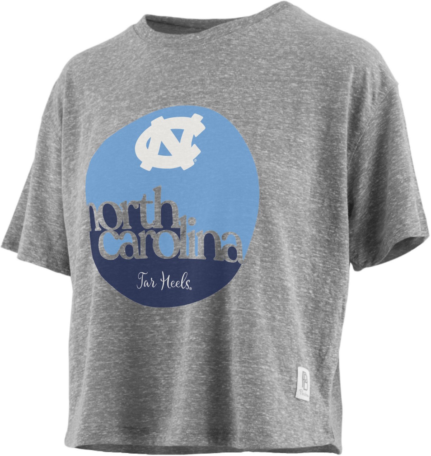 Three Square Women's University of North Carolina Knobi Jasper Stanwick Cropped T-shirt - view number 1
