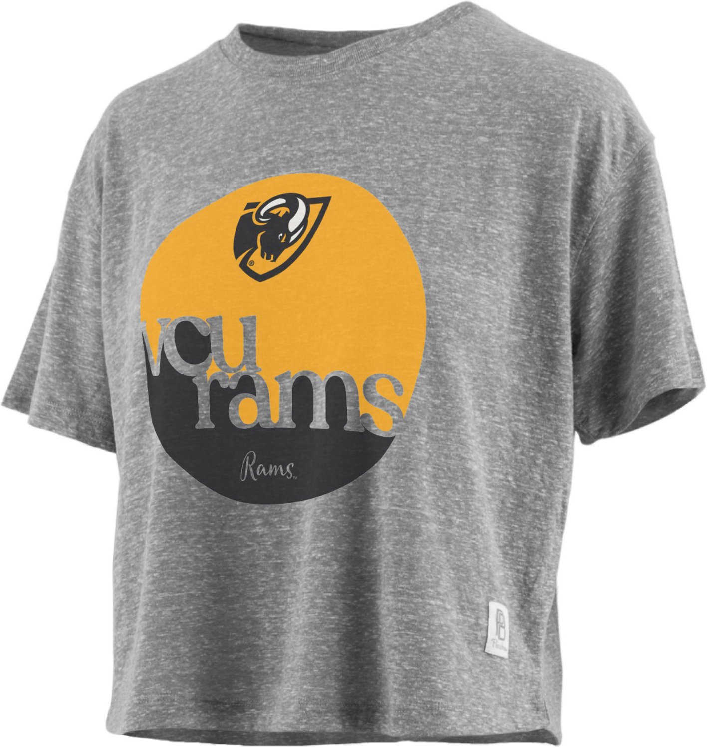 Three Square Women's Virginia Commonwealth University Knobi Jasper Stanwick Cropped T-shirt