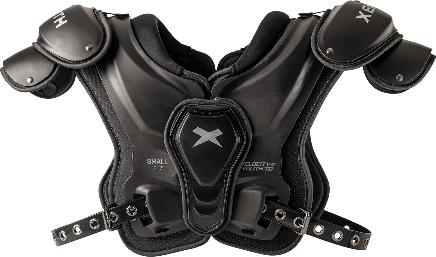 Xenith Flyte Youth Football Shoulder Pads - Black Large