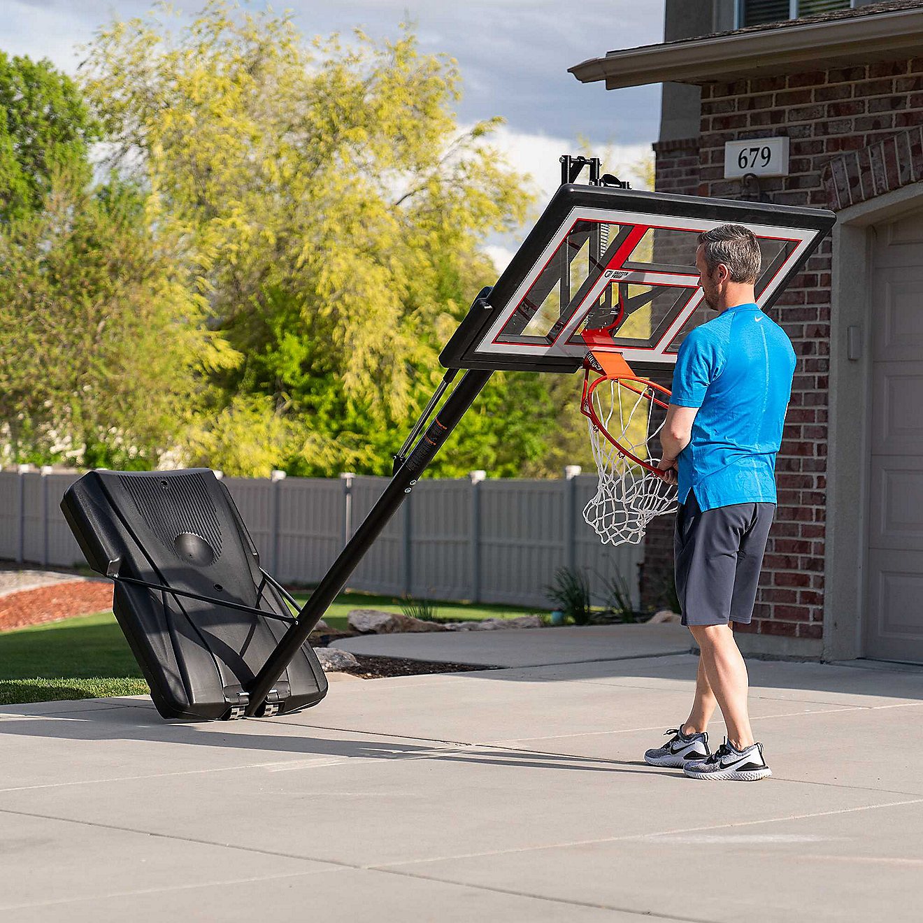 Lifetime 50" Makrolon® Portable Basketball Hoop                                                                                 - view number 10