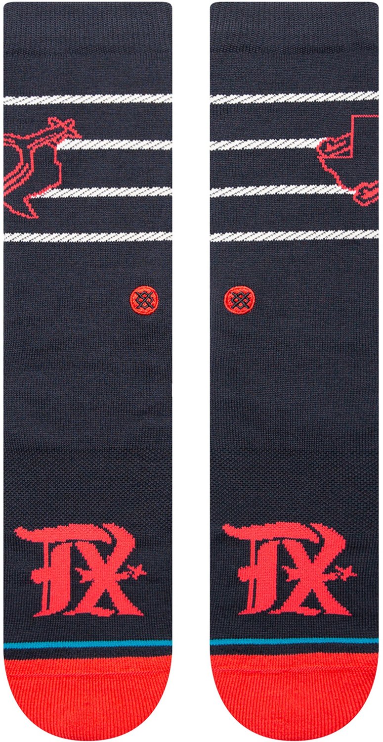 Stance Men's Texas Rangers 2023 City Connect Crew Socks - view number 2