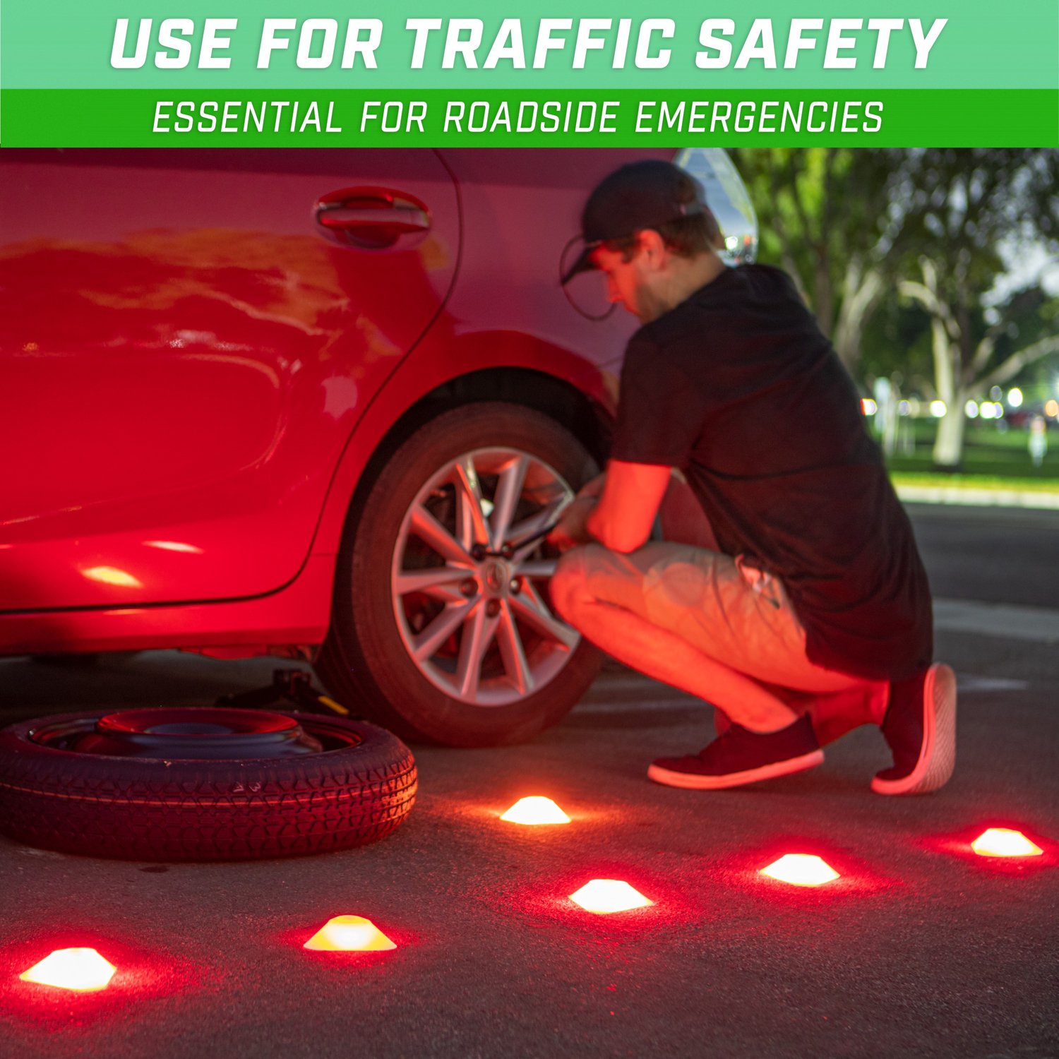 GoSports Modern Light Up Cones 6-Pack - view number 5