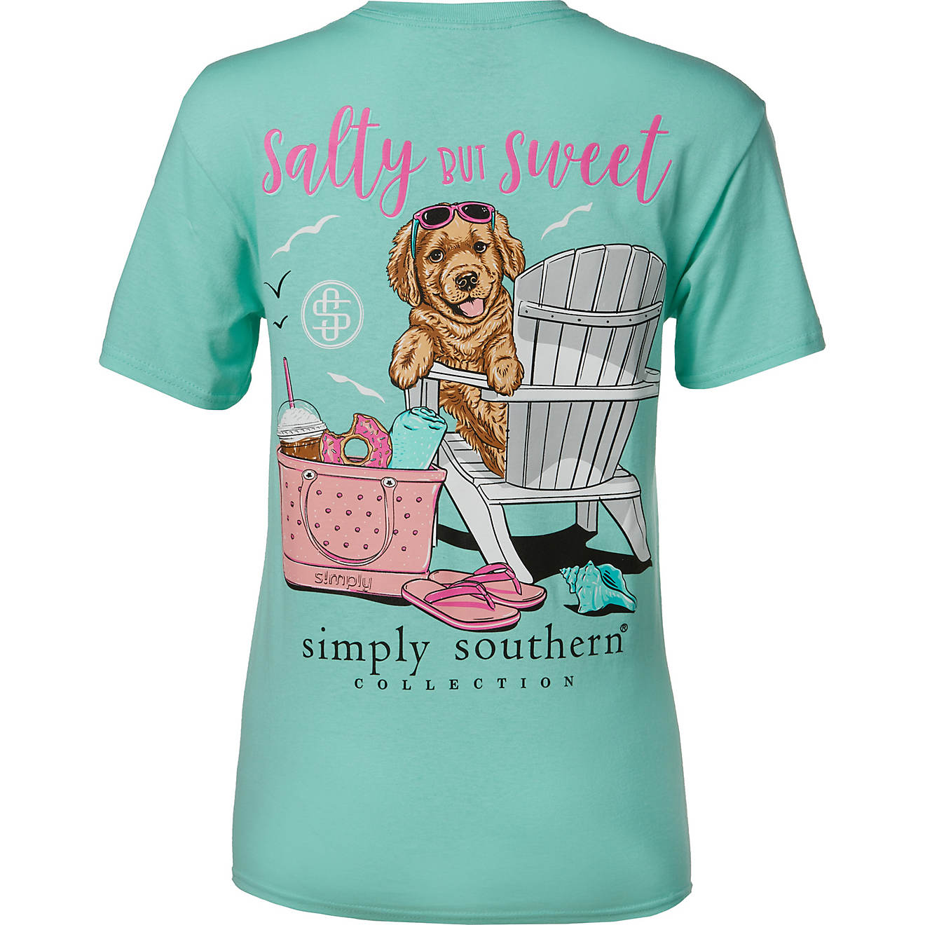 Simply Southern Women's Salty Sea T-shirt                                                                                        - view number 1