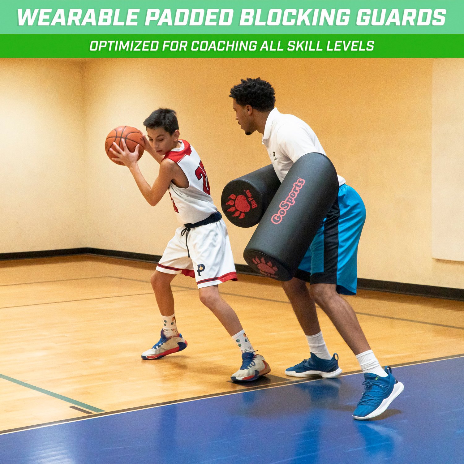 GoSports Big Paws Padded Arm Blocking Guards 2Pack Academy