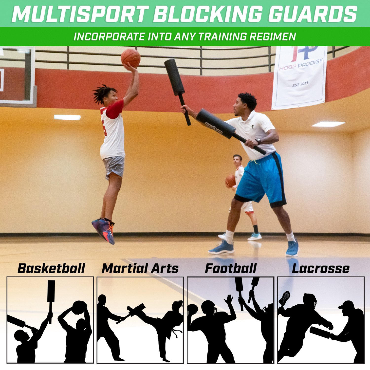 GoSports Padded Blocking Guards 2-Pack - view number 2