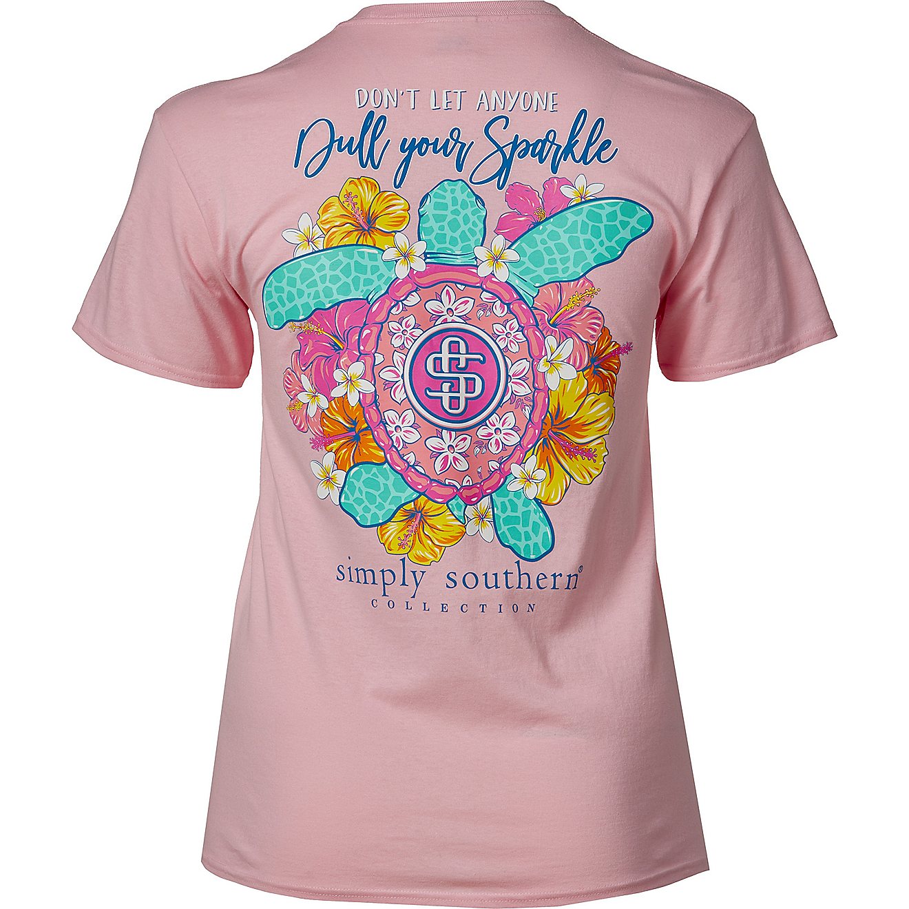 Simply Southern Women's Sparkle Lotus T-shirt                                                                                    - view number 1