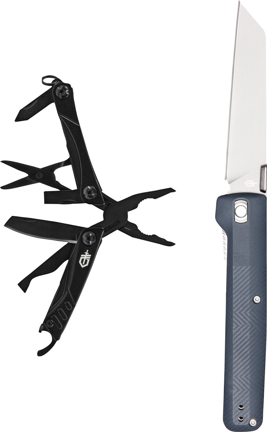Gerber Pledge Folding Knife and Dime 10 MultiTool Combo Academy