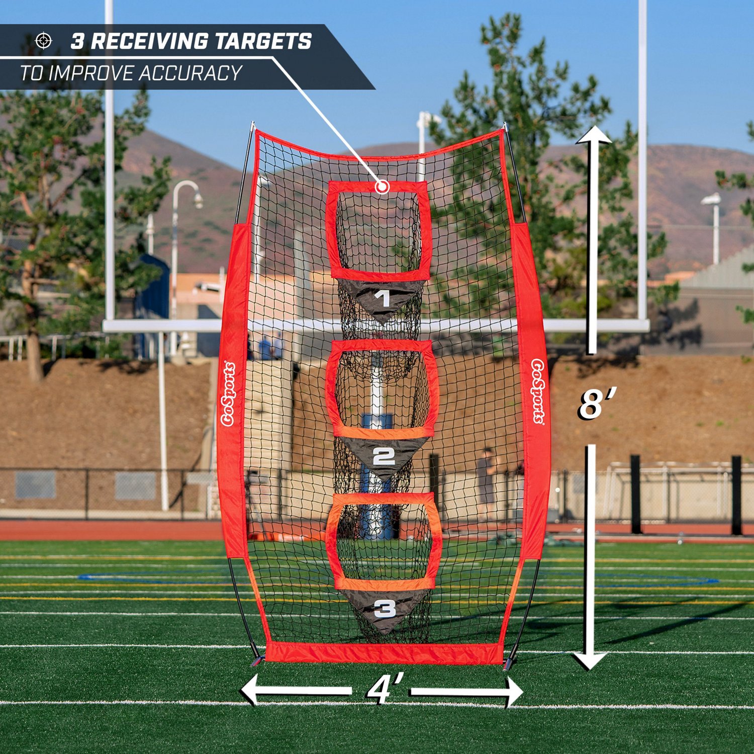 GoSports Football Training Vertical Target Net - view number 2