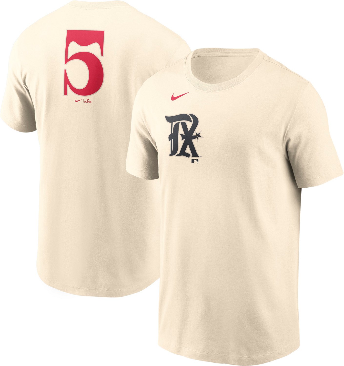 Nike Men’s Texas Rangers Seager City Connect Name and Number Graphic T ...