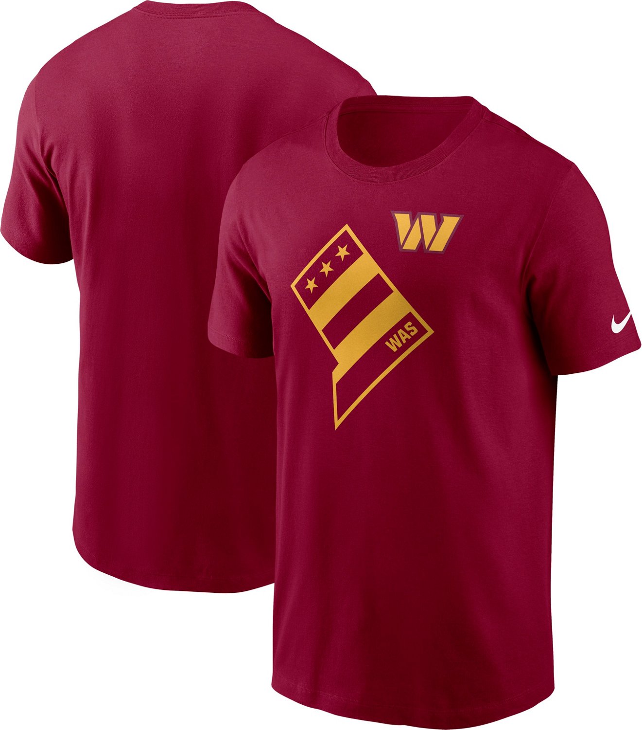 Nike Men's Washington Commanders Local Essential Graphic T-shirt  - view number 3
