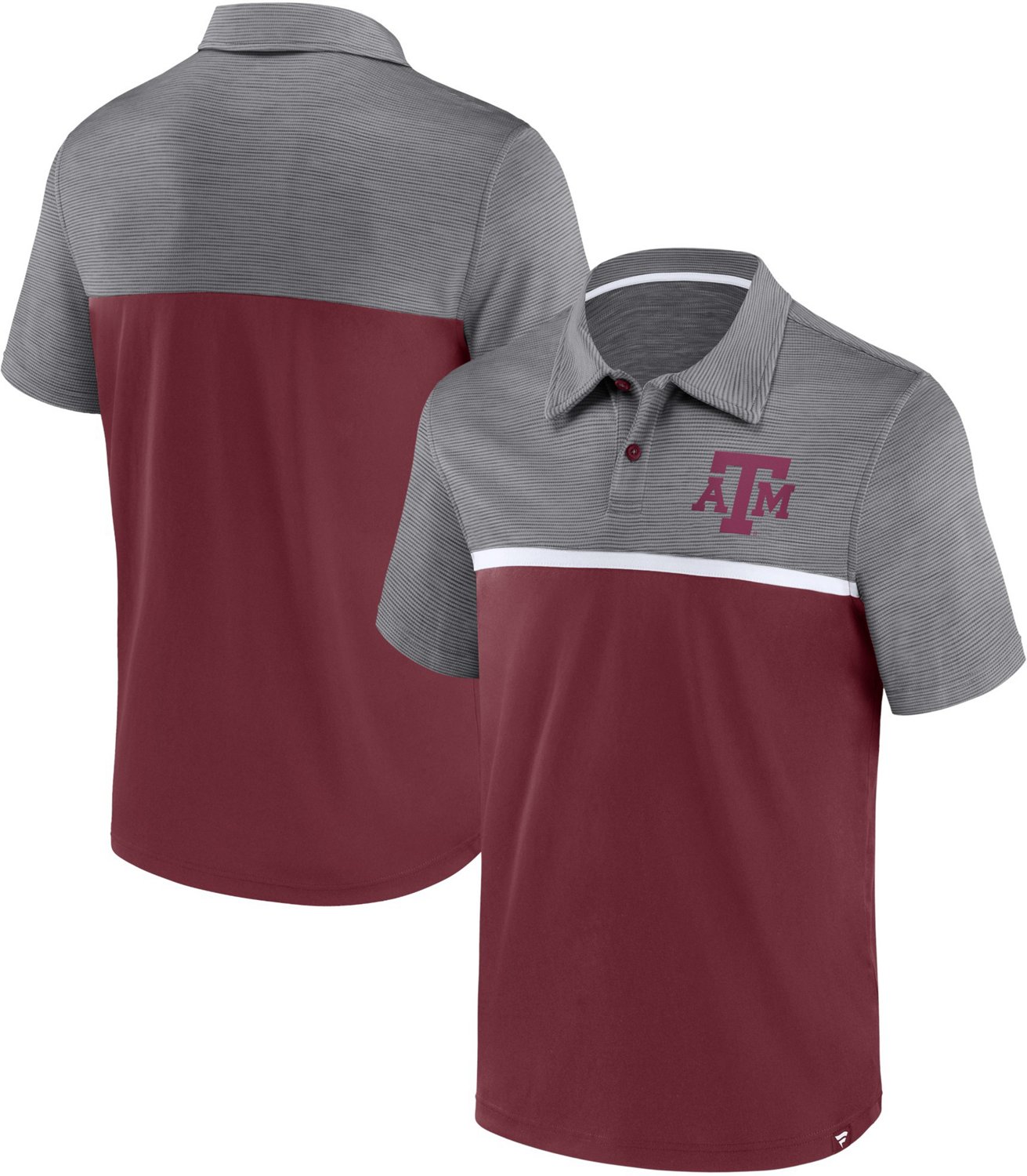 Fanatics Men's Texas A&M University Fundamentals Polo Shirt - view number 3