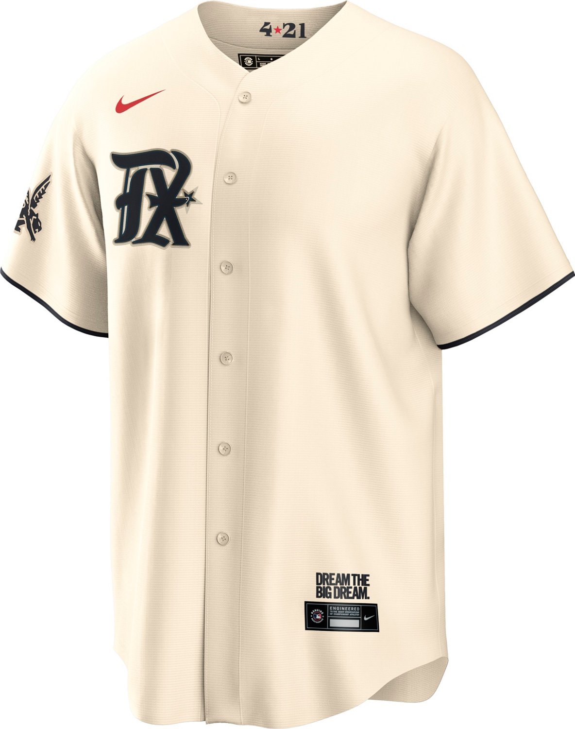 Nike Men's Texas Rangers Ryan City Connect Replica Jersey - view number 2