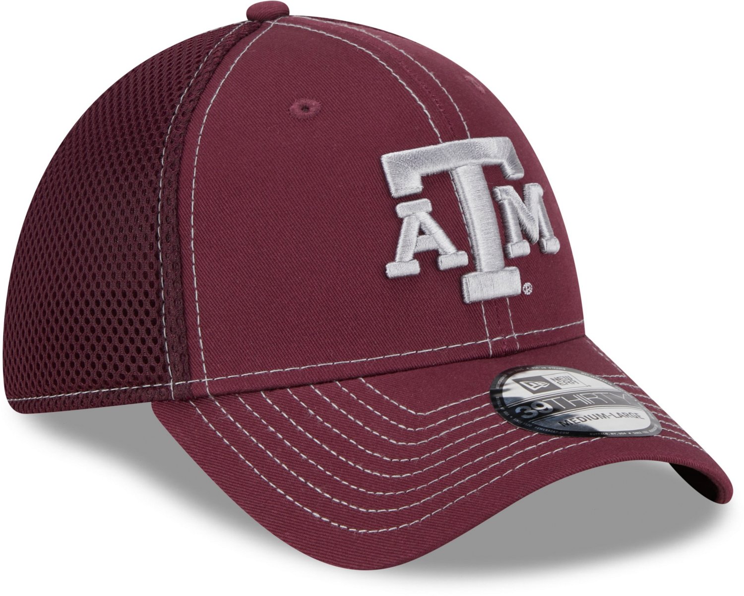 New Era Men's Texas A&M University Neo Contrast 39THIRTY Knit Cap - view number 3