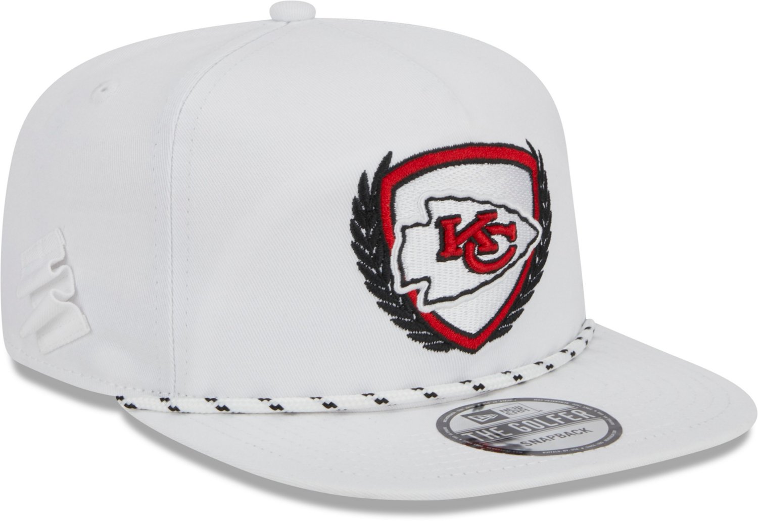 Men's New Era Tan Kansas City Chiefs Golfer Snapback Hat