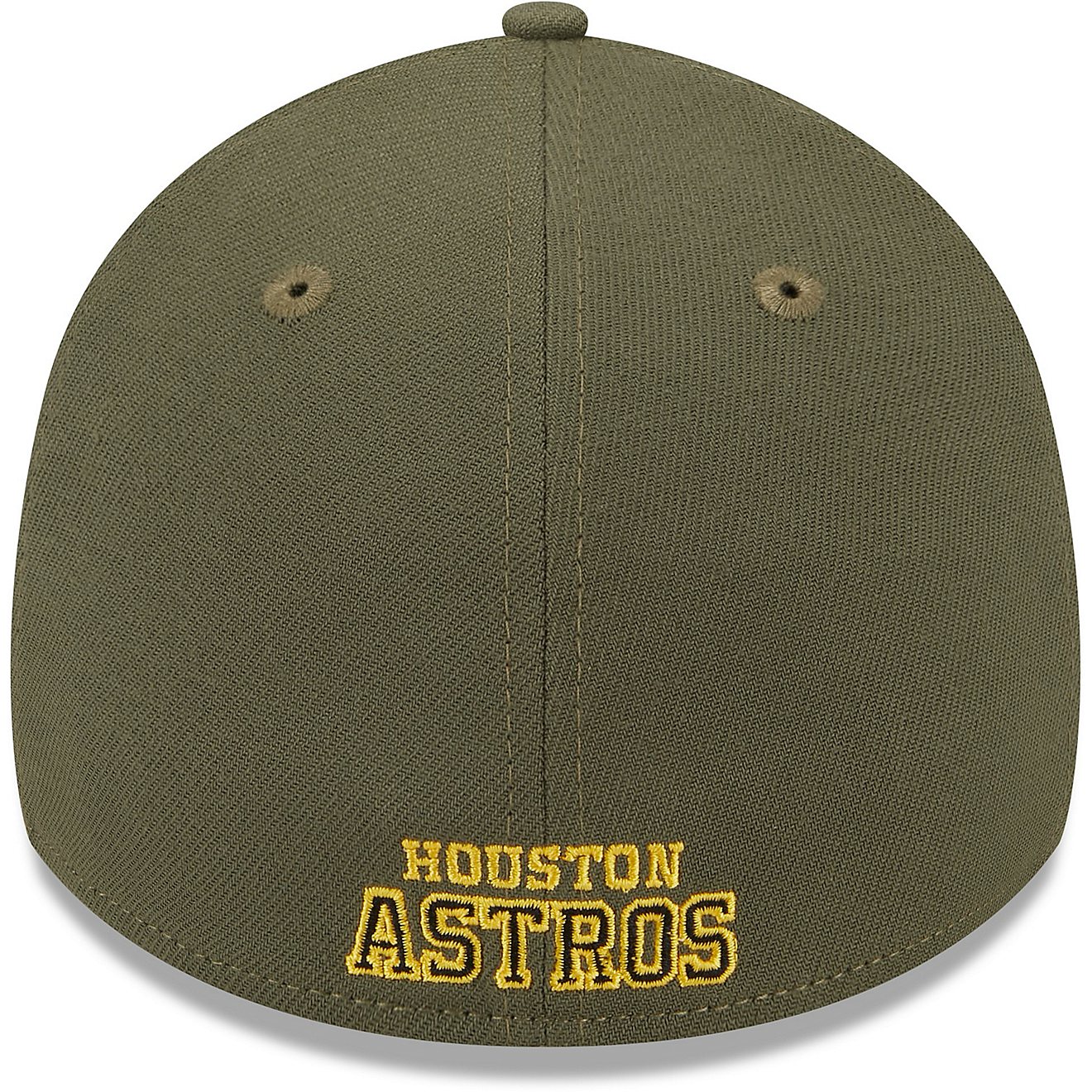 New Era Men's Houston Astros 23 MLB Armed Forces 39THIRTY Cap                                                                    - view number 5