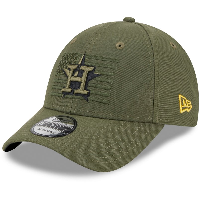 New Era Men's Kansas City Royals 23 MLB Armed Forces 9FORTY Cap