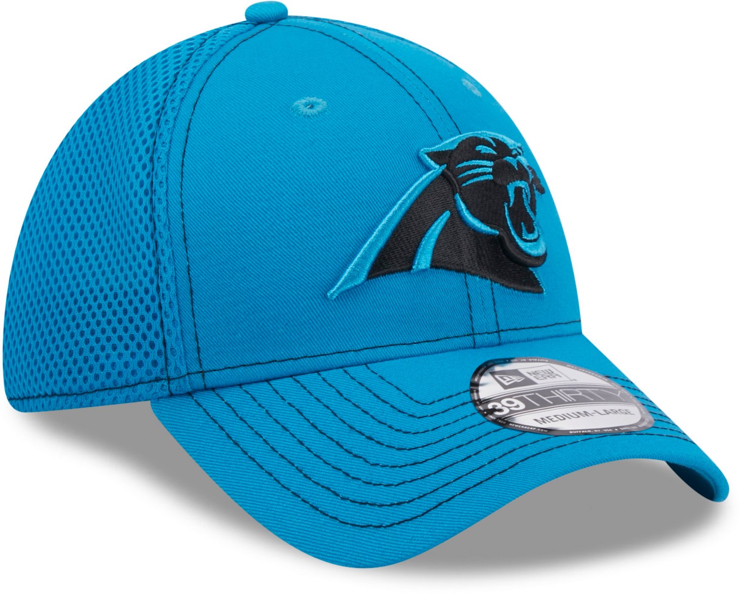 New Era Men's Carolina Panthers Team Neo Contract 39THIRTY Cap - view number 3