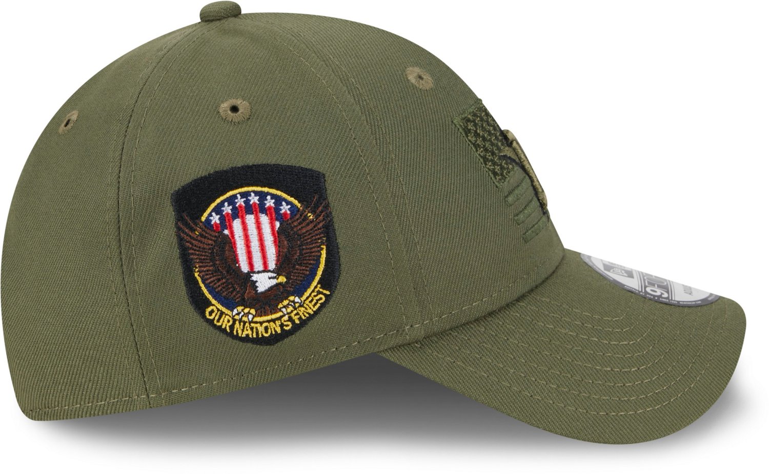 New Era Men's Kansas City Royals 23 MLB Armed Forces 9FORTY Cap - view number 4