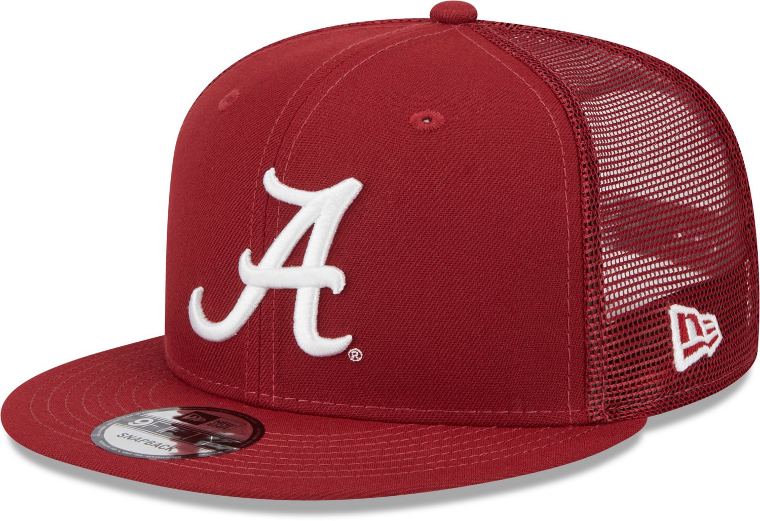 Embroidered Alabama Baseball Style snap back cap hat Gray/Maroon