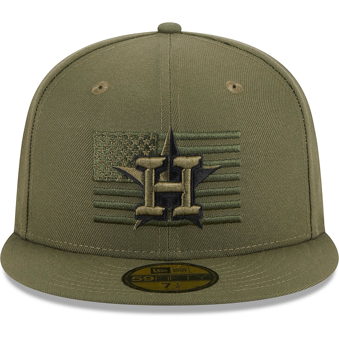 New Era Men's Houston Astros 23 MLB Armed Forces 59FIFTY Cap                                                                     - view number 2