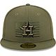 New Era Men's Houston Astros 23 MLB Armed Forces 59FIFTY Cap                                                                     - view number 2