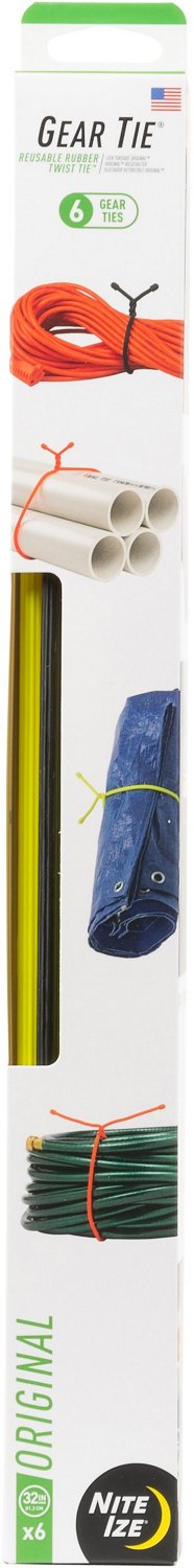 Nite Ize Gear Tie Original 32 in ProPacks 6-Pack - view number 2