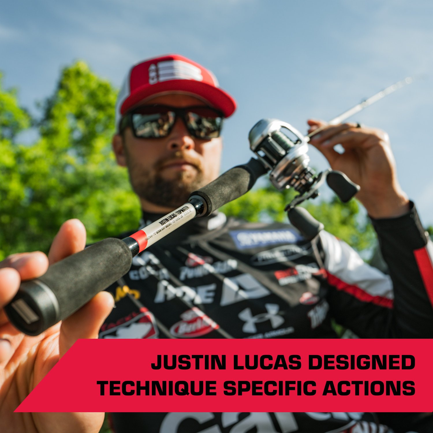 Justin Lucas Topwater Casting Rod