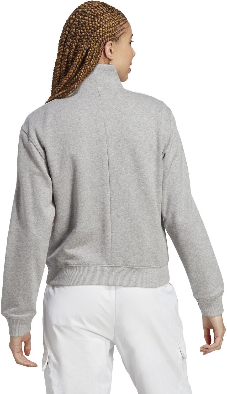adidas Women's Essentials 3Stripe 1/4 Zip Sweatshirt - view number 2