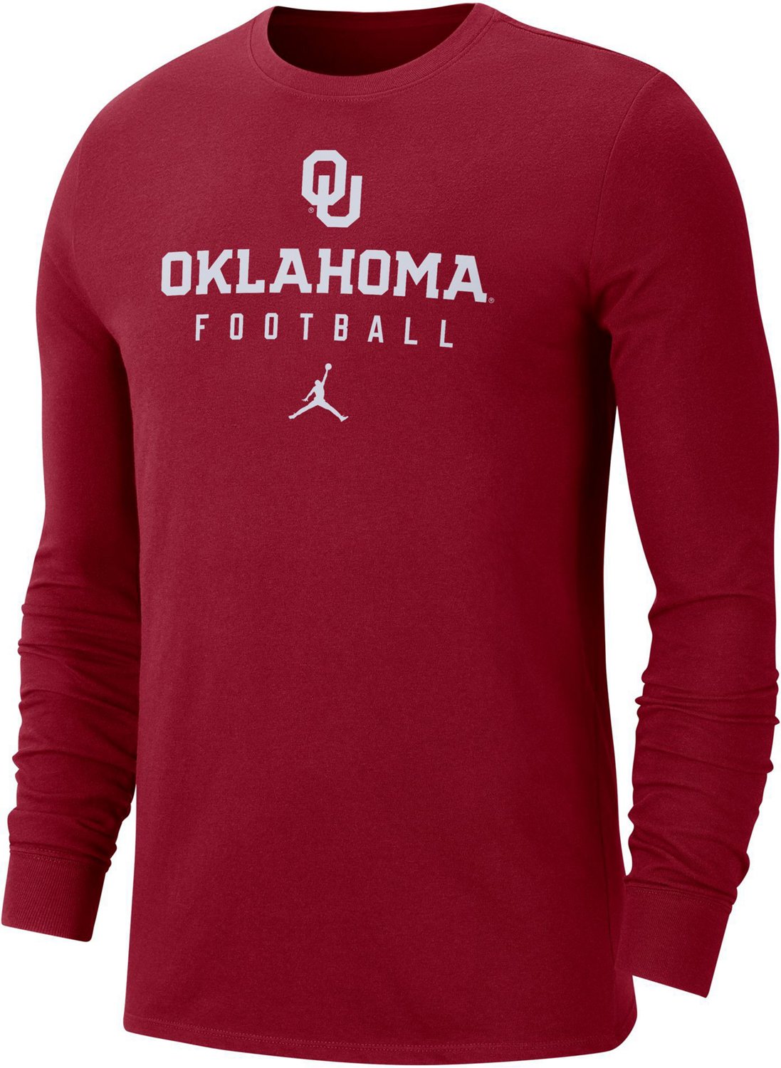 Jordan Men's University of Oklahoma Dri-FIT Team Issue T-shirt - view number 1