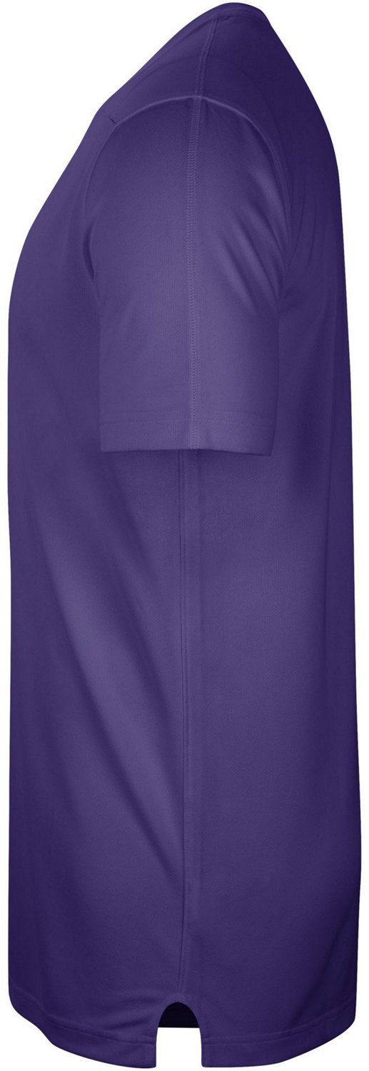 Nike Men's Louisiana State University Dri-FIT UV Coach T-shirt                                                                   - view number 3