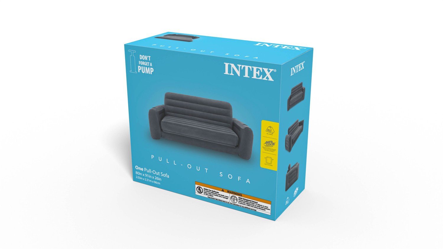 INTEX Pull-Out Sofa Queen Air Mattress                                                                                           - view number 3