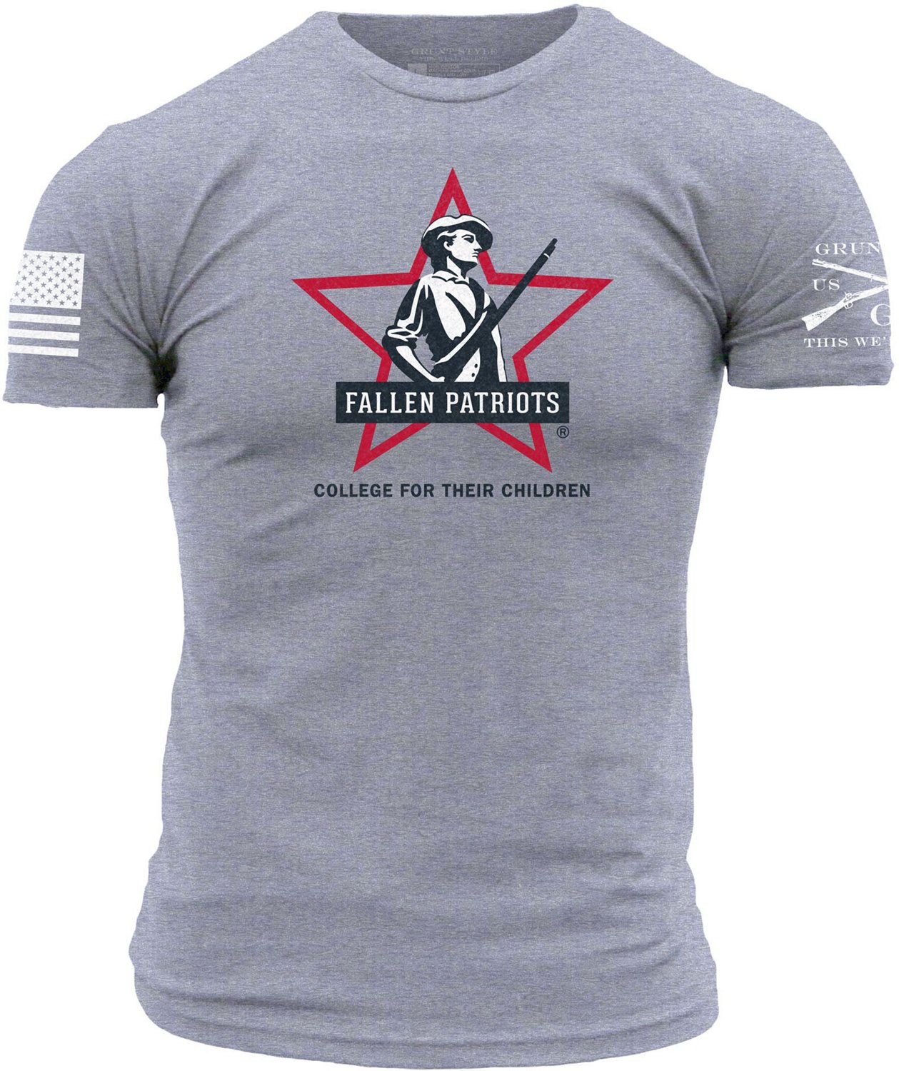 Grunt Style Men's Fallen Patriots Graphic T-shirt | Academy