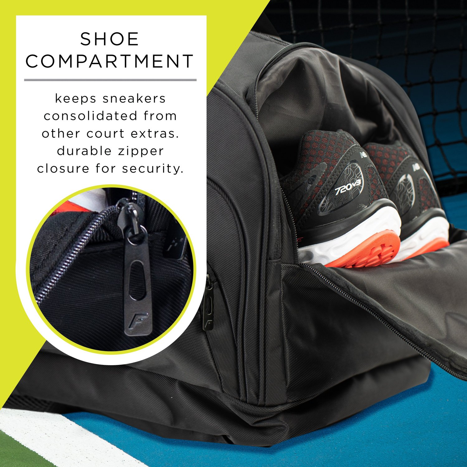 Franklin Pro Elite Small Series Hybrid Pickleball Duffle Backpack