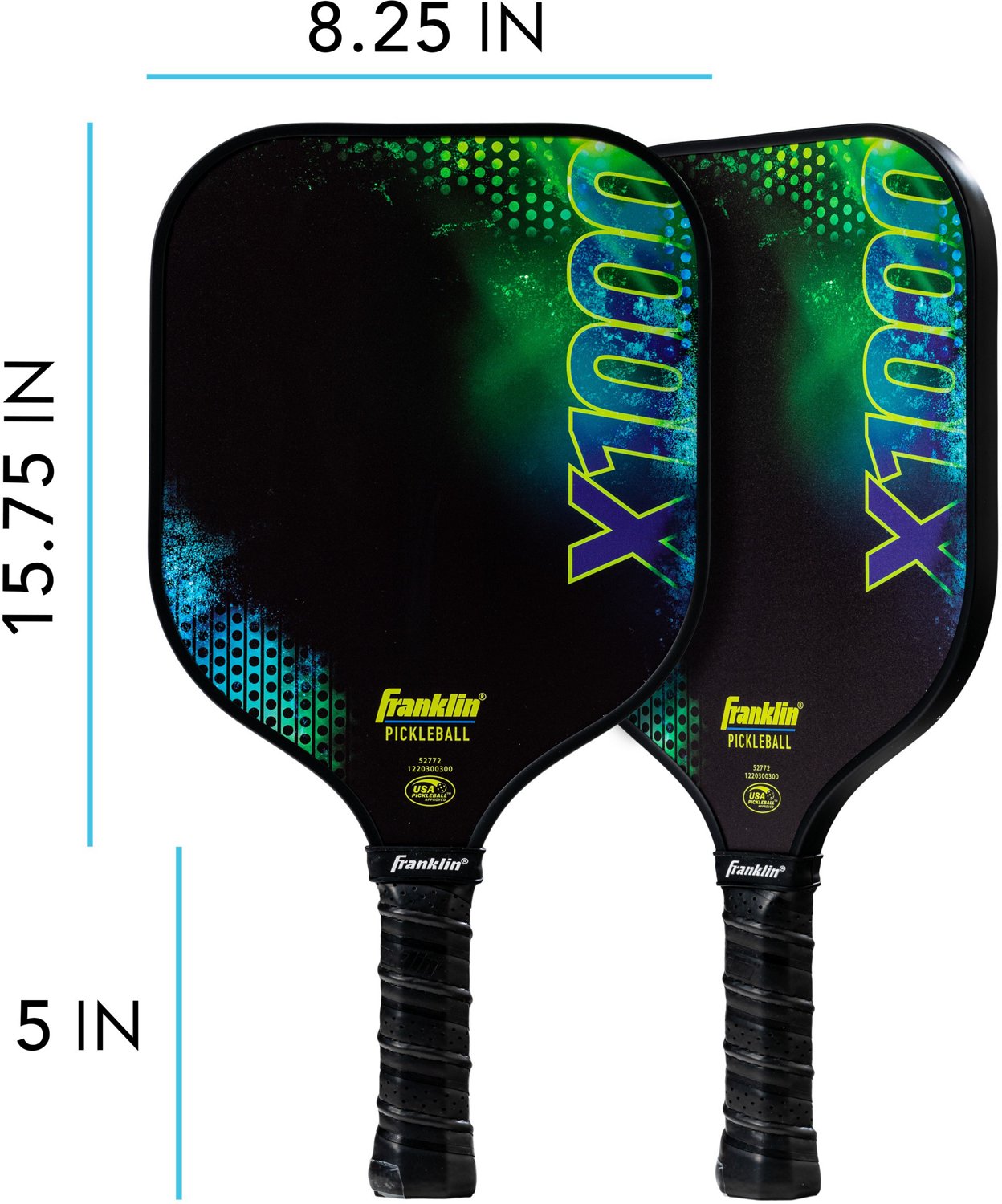 Franklin X-1000 Lightweight Pro Pickleball Paddle                                                                                - view number 4