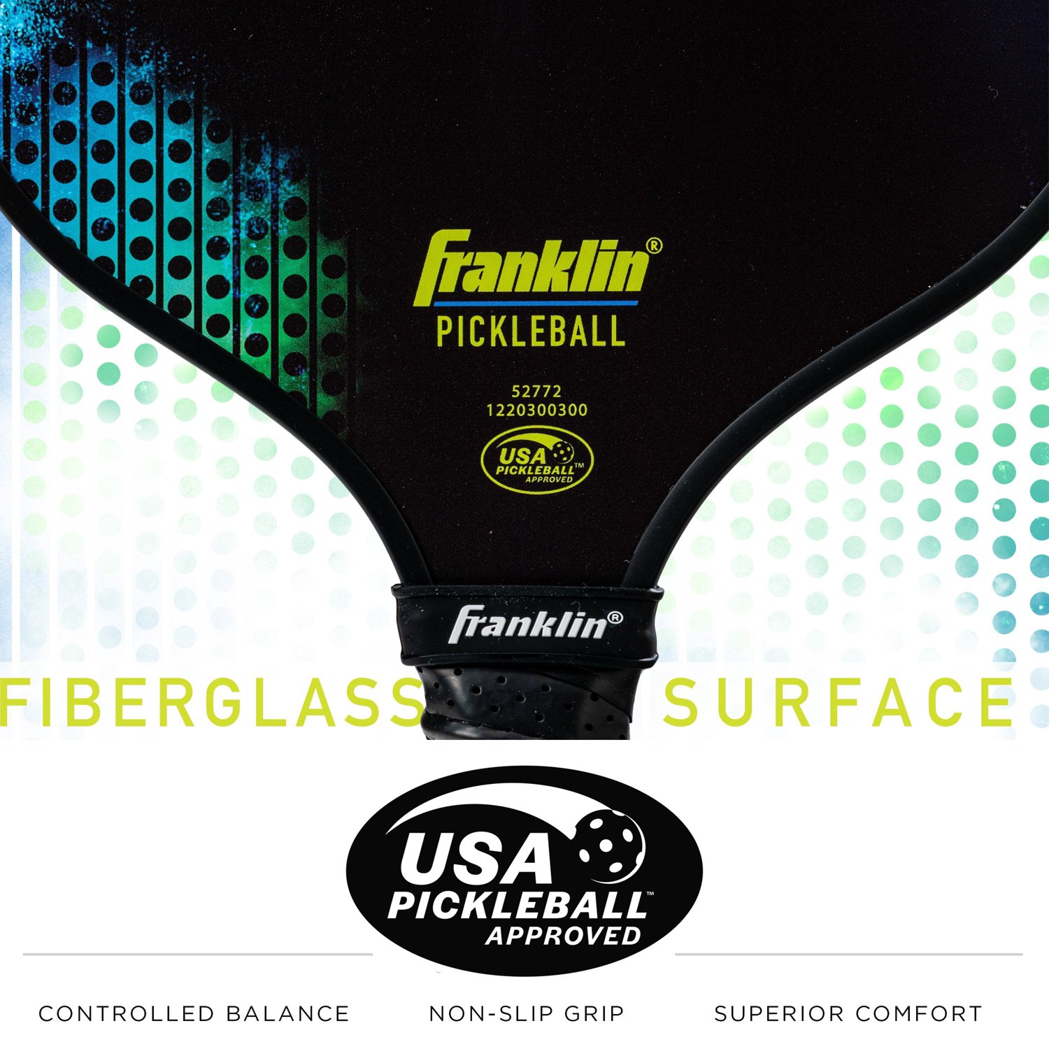 Franklin X-1000 Lightweight Pro Pickleball Paddle                                                                                - view number 6