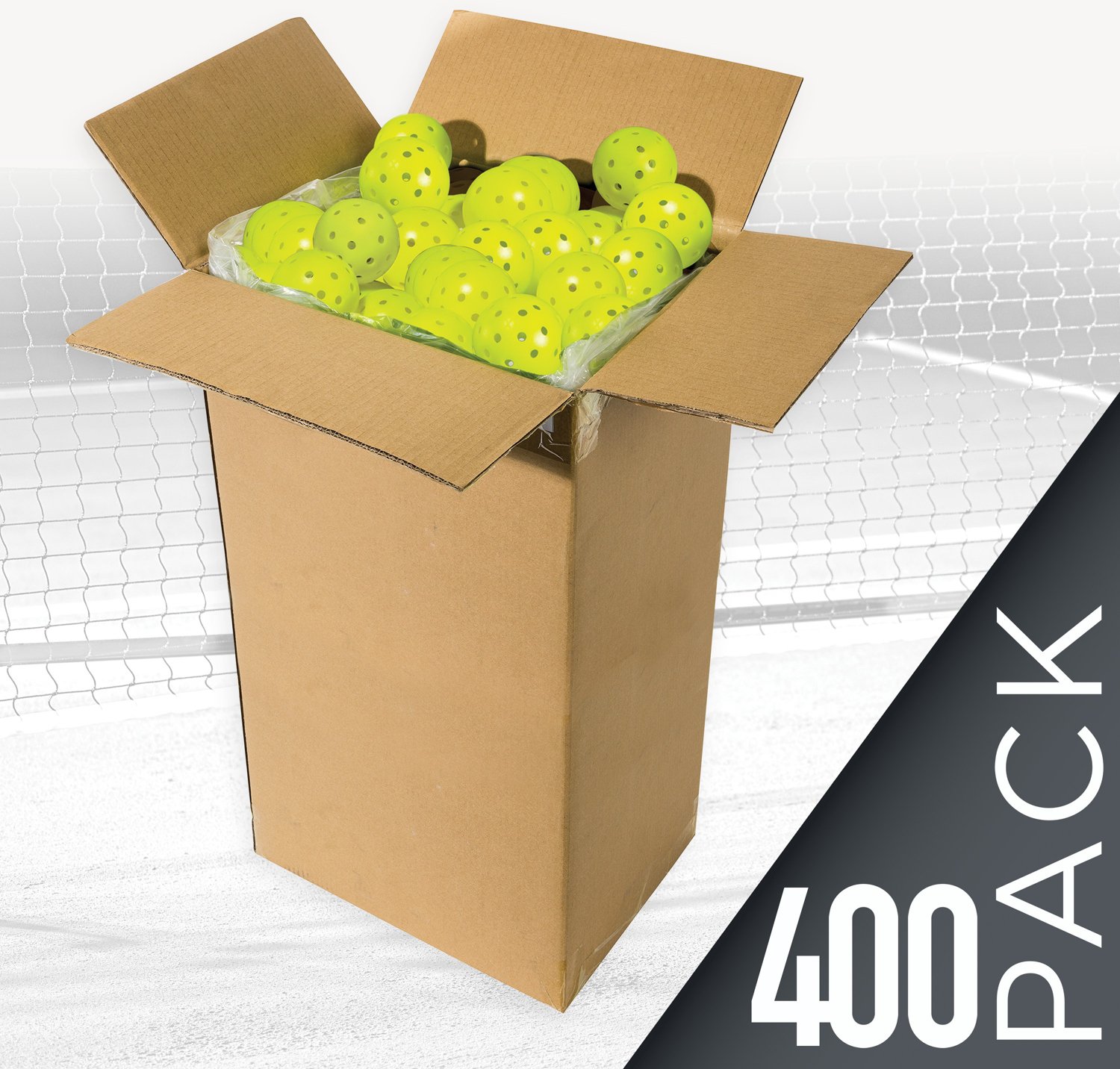 Franklin Pro X-40 Outdoor Pickleballs Bulk 400-Pack                                                                              - view number 3