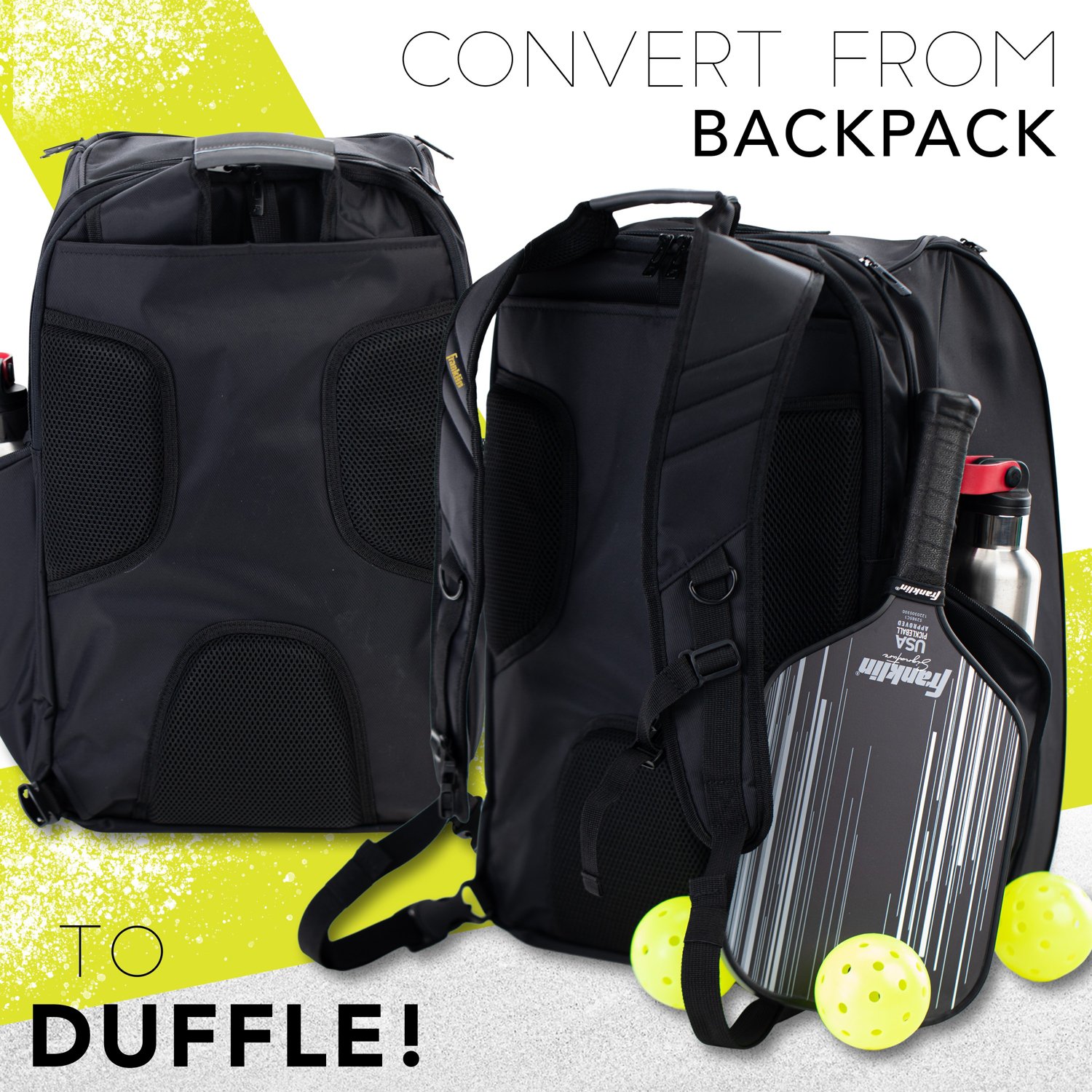 Franklin Pro Elite Small Series Hybrid Pickleball Duffle Backpack                                                                - view number 7