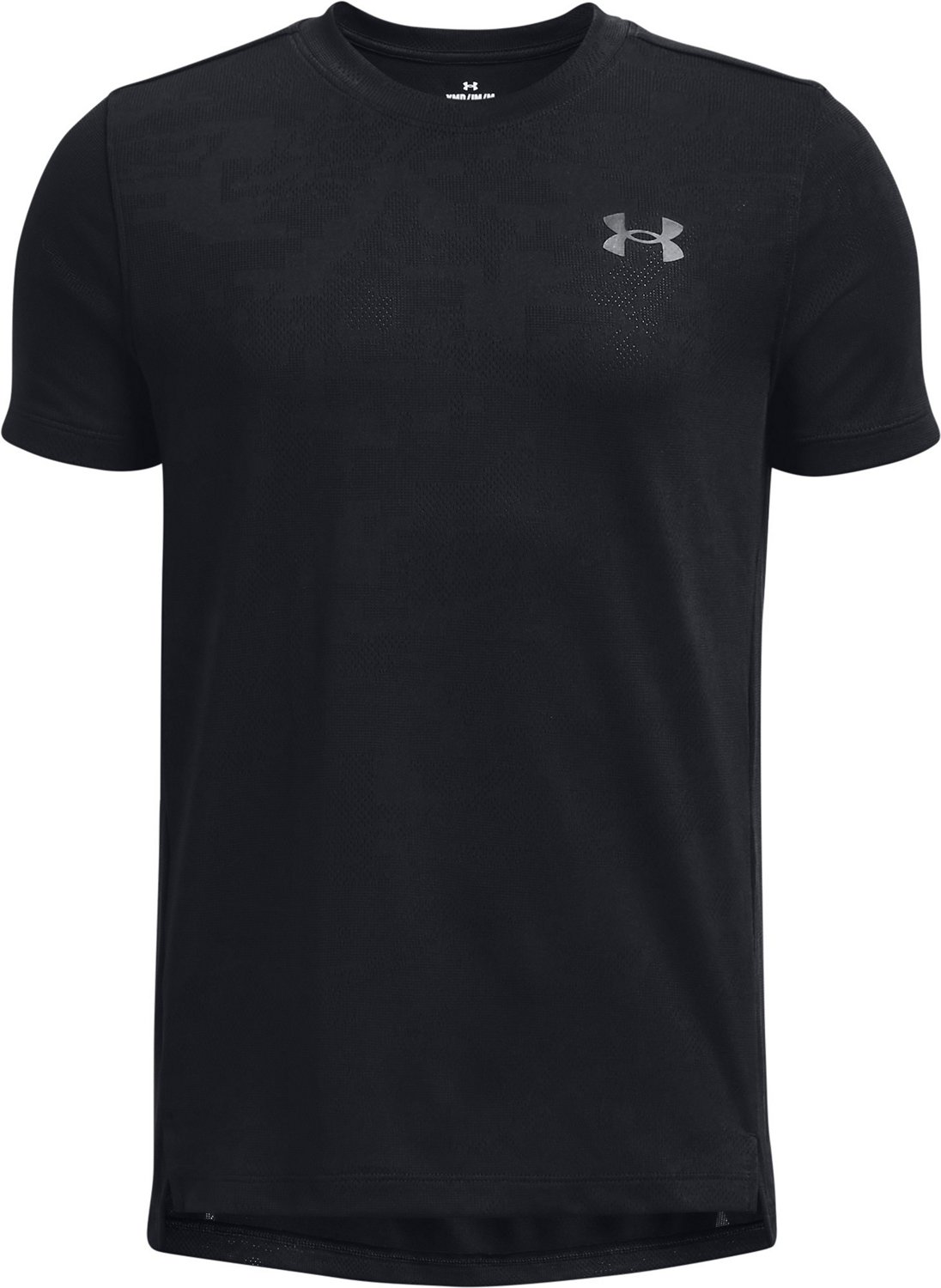 Under Armour Boys' Tech Vent Jacquard Tshirt Academy
