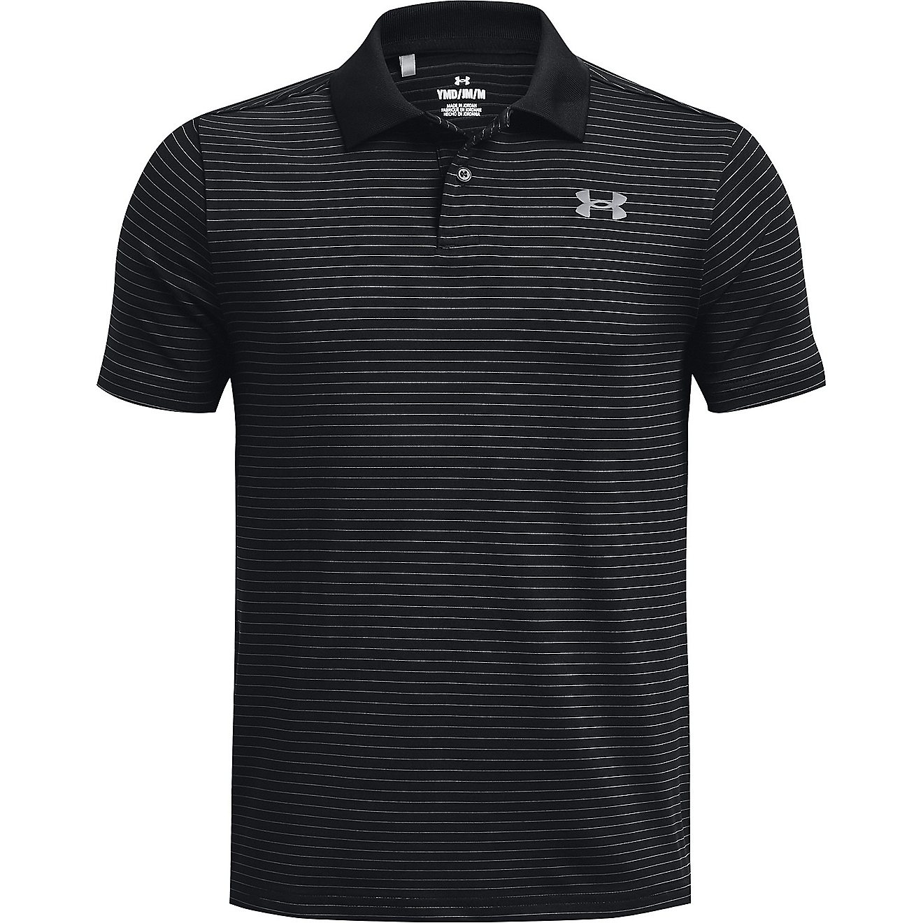 Under Armour Boys' Performance Stripe Polo Shirt                                                                                 - view number 1